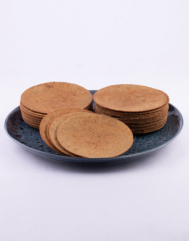 KUTCHI BAJRA ROTLA KHAKHRA